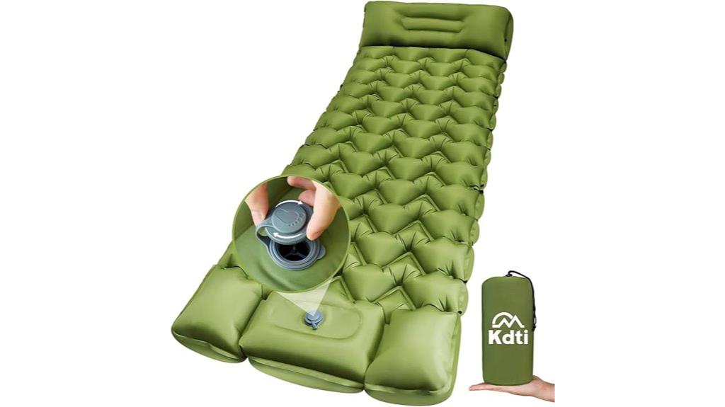 lightweight inflatable pad
