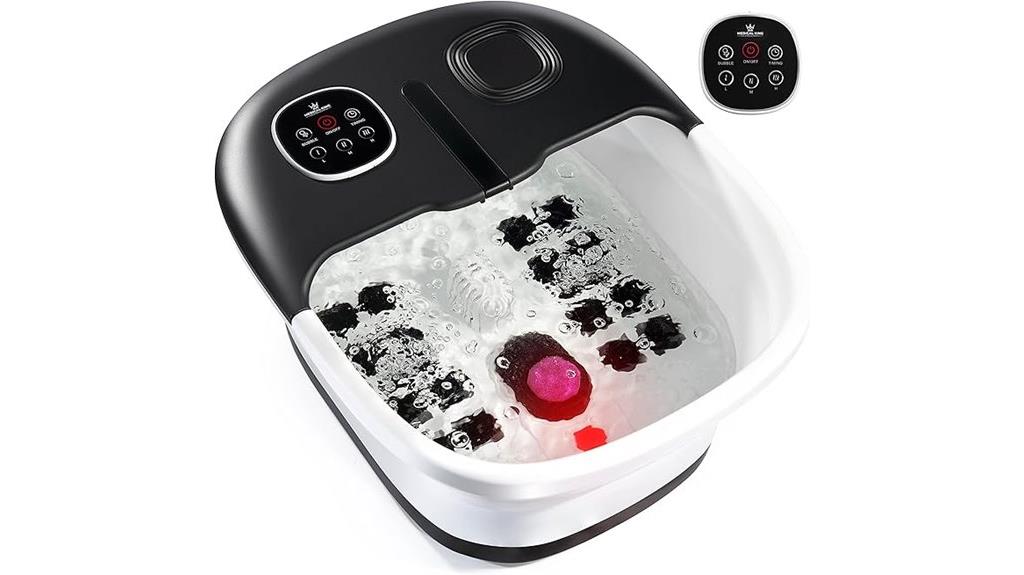 luxury foot spa features