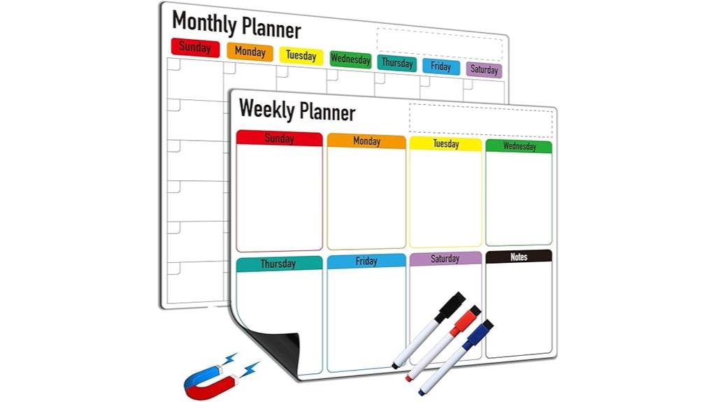 magnetic fridge calendar pack