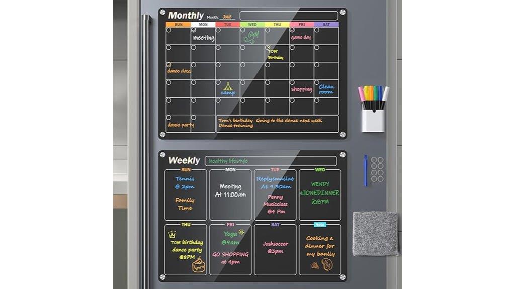 magnetic fridge dry erase