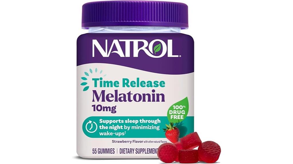 melatonin gummies 10mg 55 count