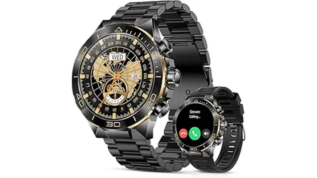 men s call heart watch