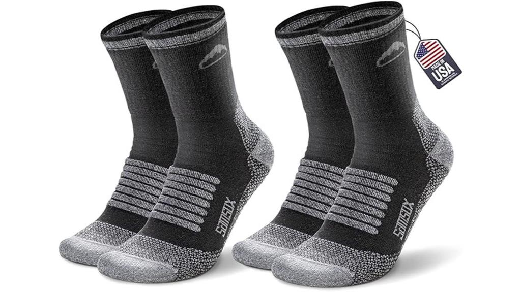 merino wool hiking socks