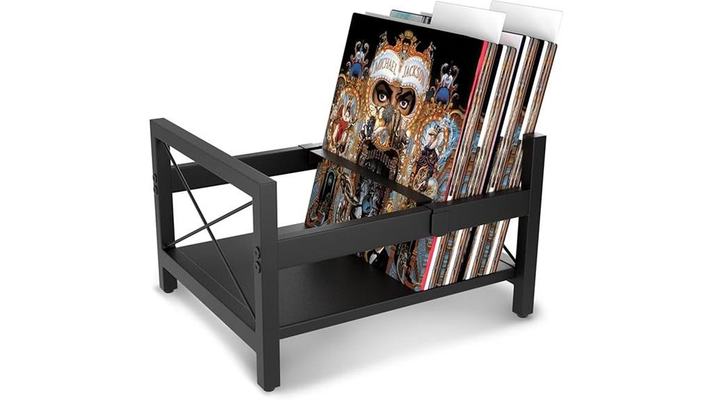 metal divider vinyl storage