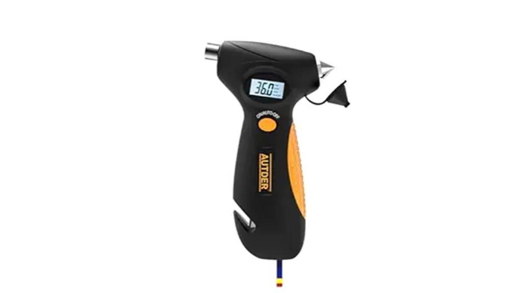 multifunction digital tire gauge