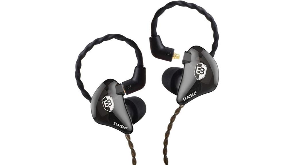 musician in ear headphones