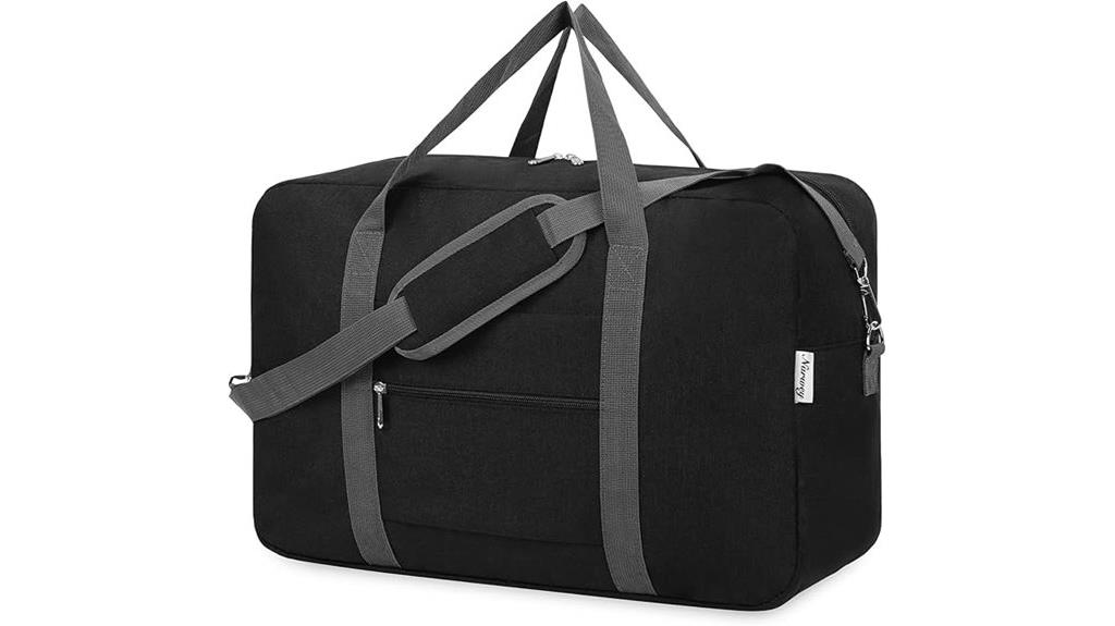 narwey 40l black duffle