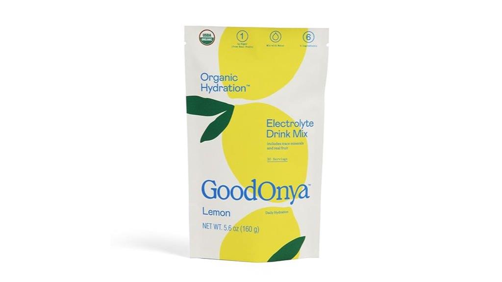 natural electrolyte drink mix