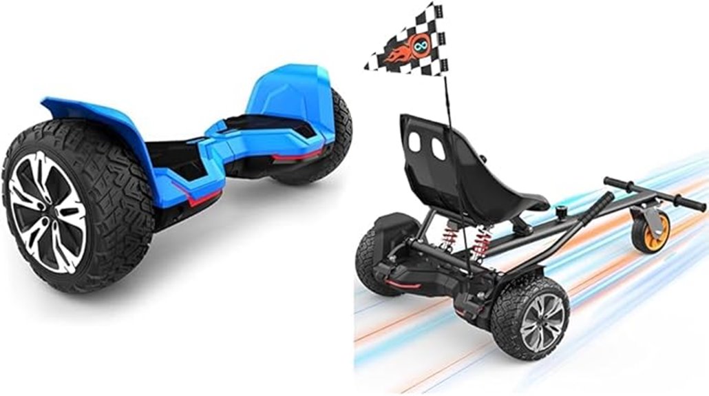 off road bluetooth hoverboard