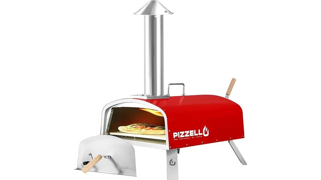 outdoor multi fuel pizza oven