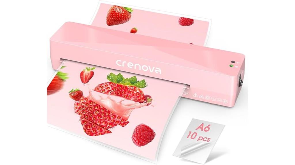pink 4 in 1 laminator