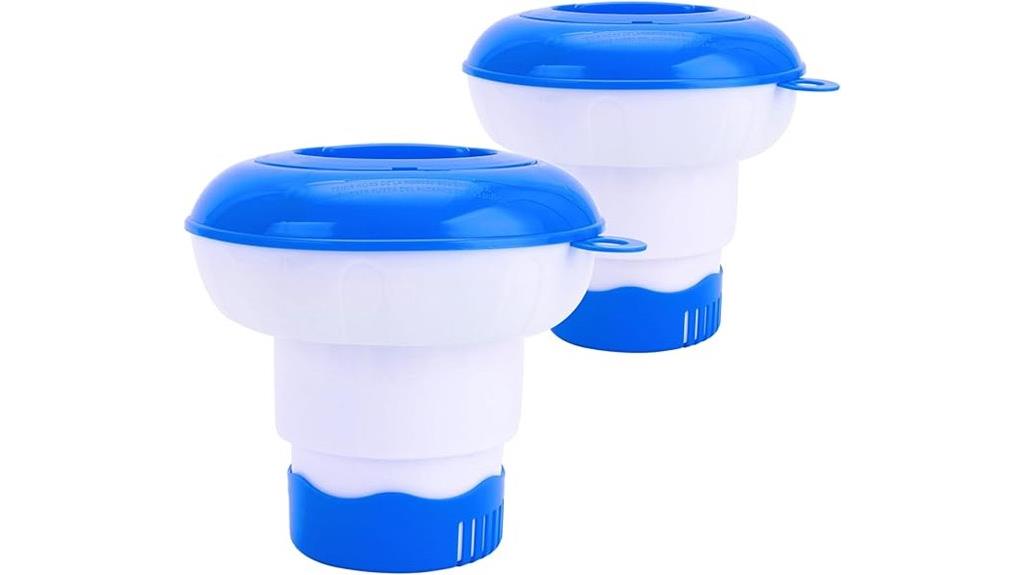 pool tablet dispenser set