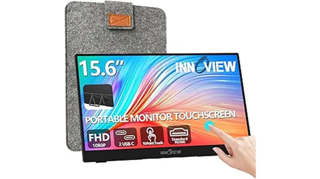 portable 15 6 1080p touchscreen