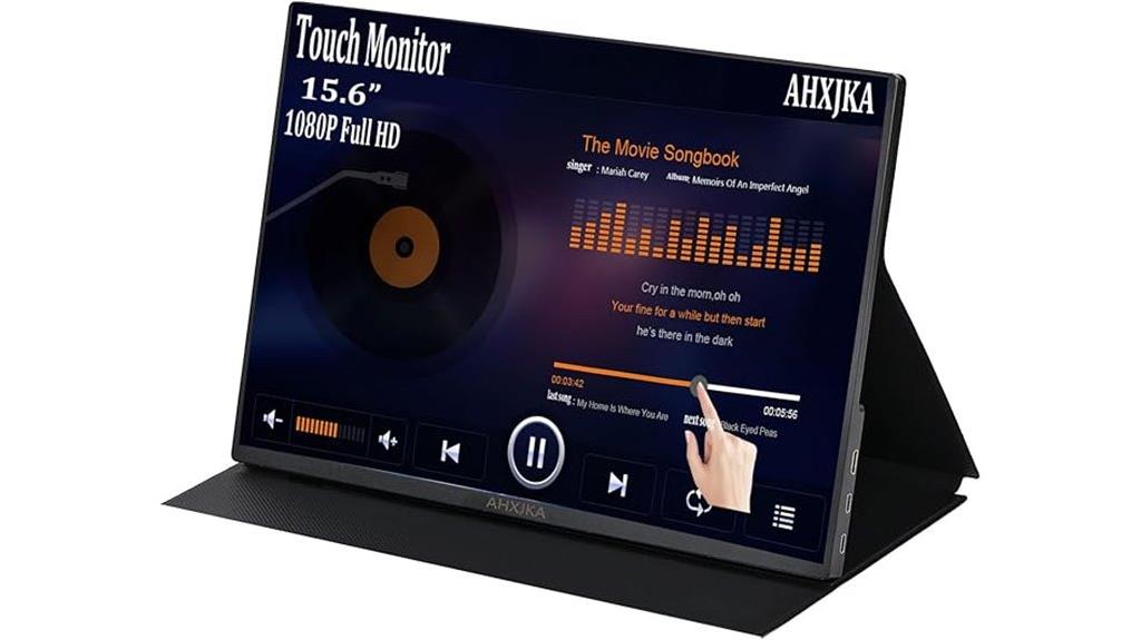 portable 15 6 inch touchscreen