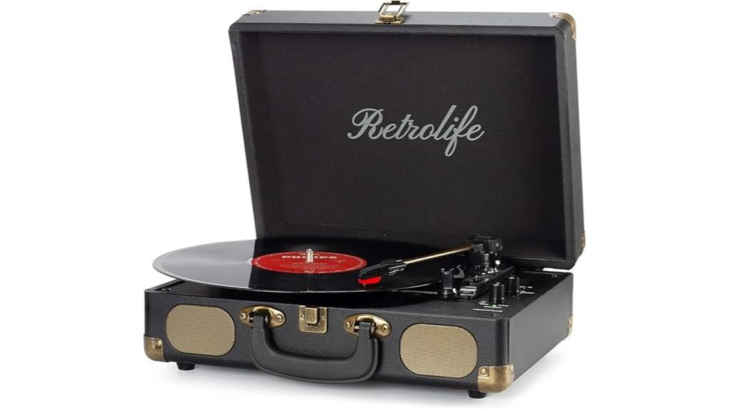 portable bluetooth vinyl player