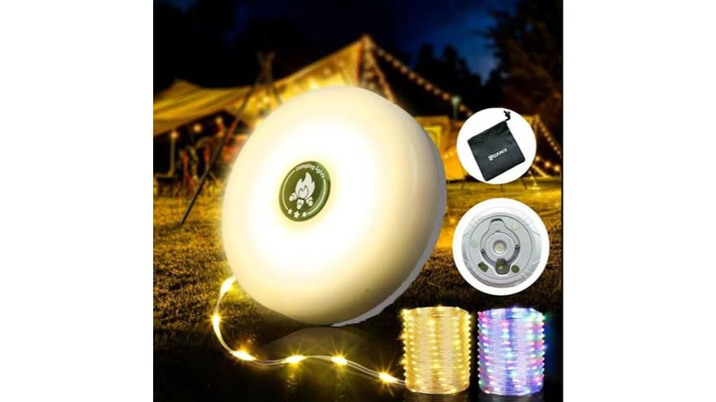 portable camping string lights