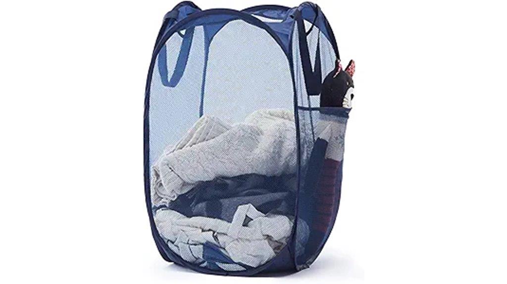 portable collapsible laundry basket