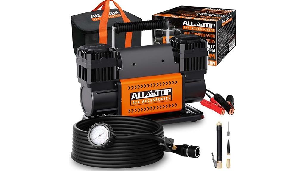 portable dual cylinder inflator