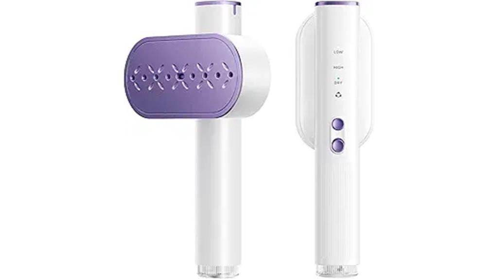 portable dual voltage steamer