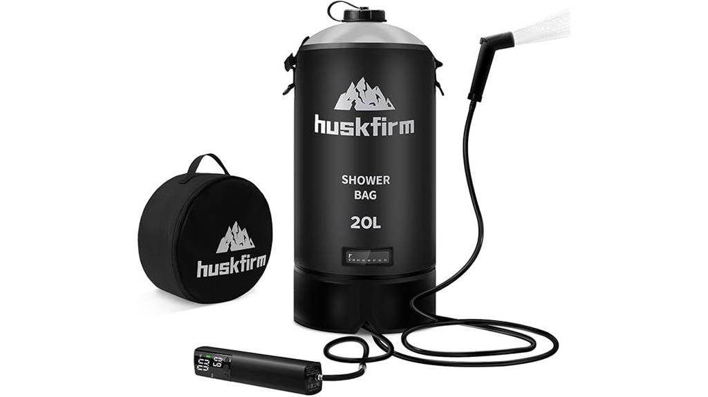 portable electric water shower