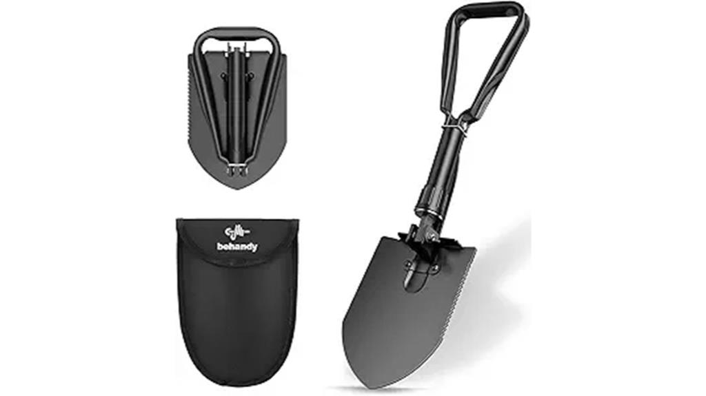 portable multi purpose folding shovel