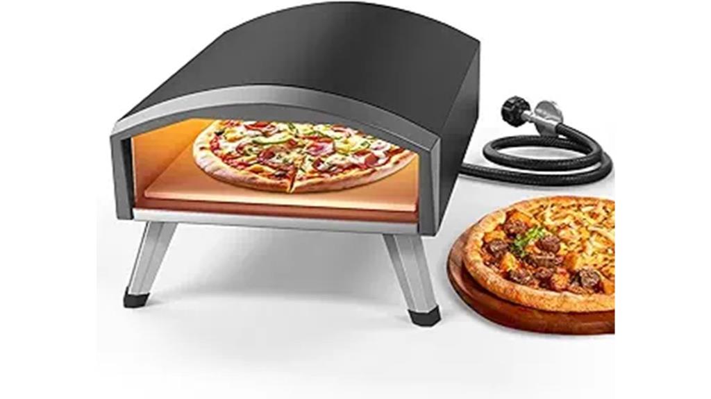 portable propane pizza oven