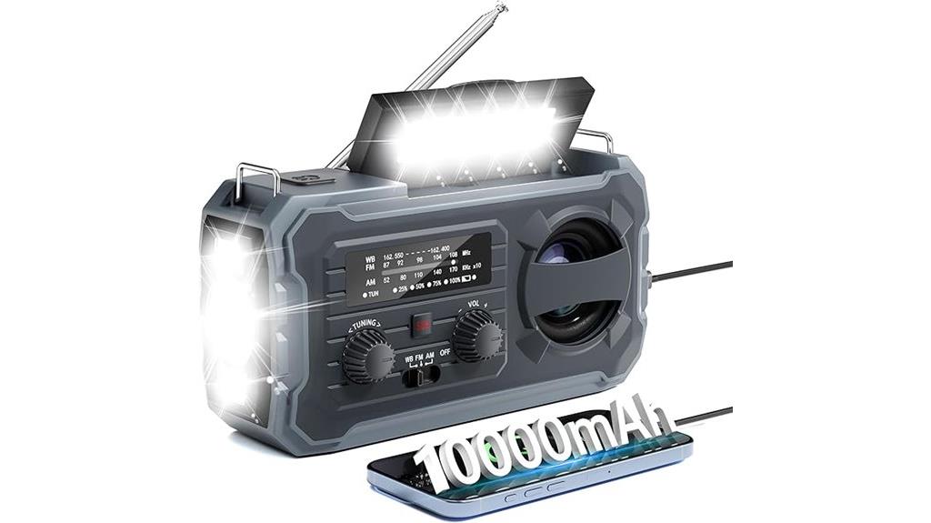 portable radio with power bank