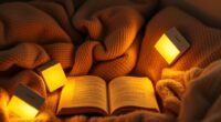 rechargeable amber book lights