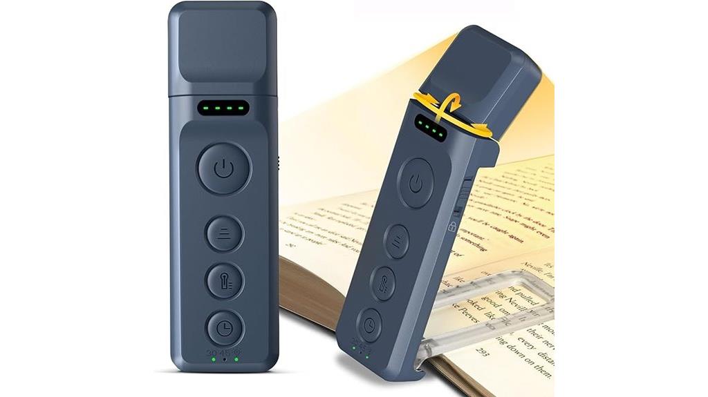 rechargeable clip on book light