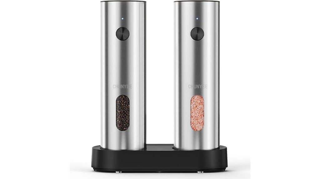 rechargeable electric spice grinder