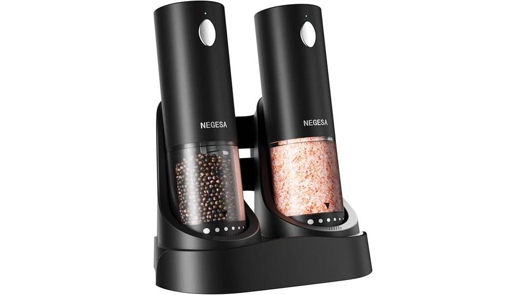 rechargeable electric spice grinders