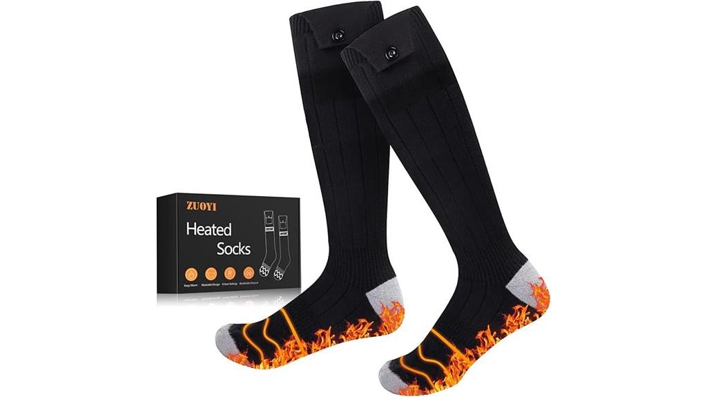 rechargeable heated socks