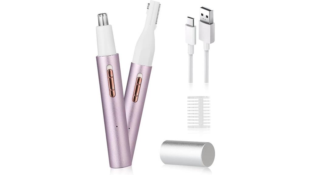 rechargeable personal grooming device