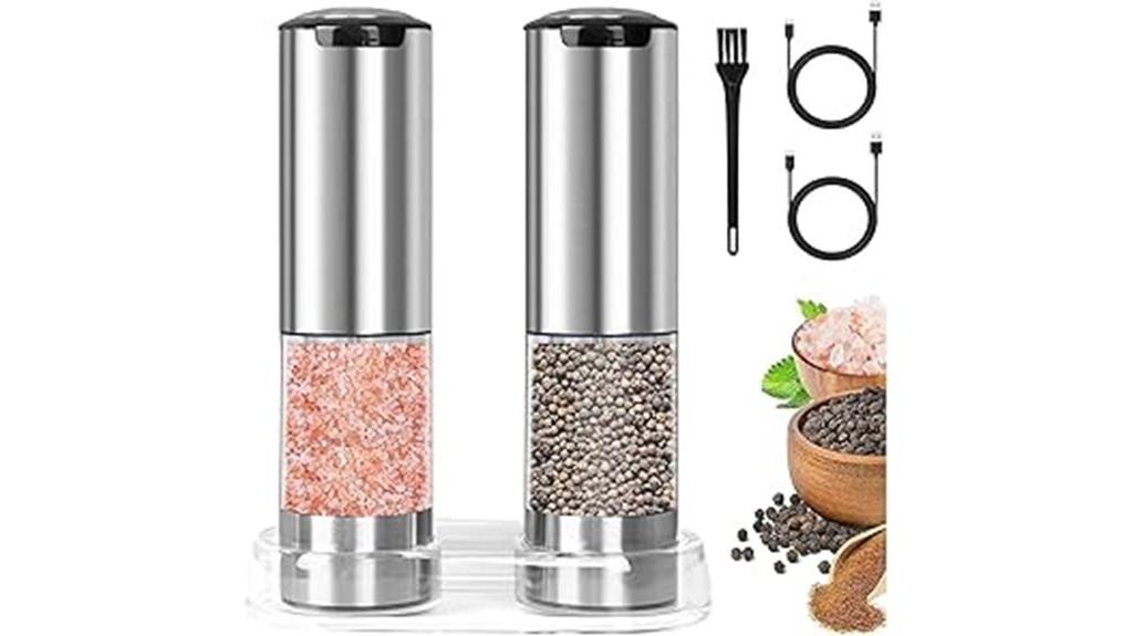 rechargeable stainless steel set