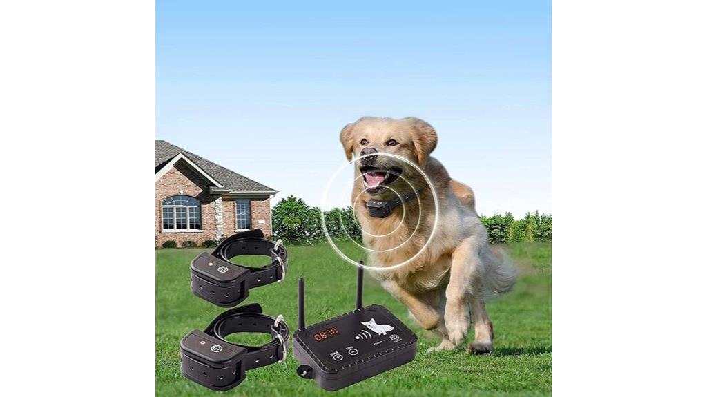 rechargeable waterproof wireless fence