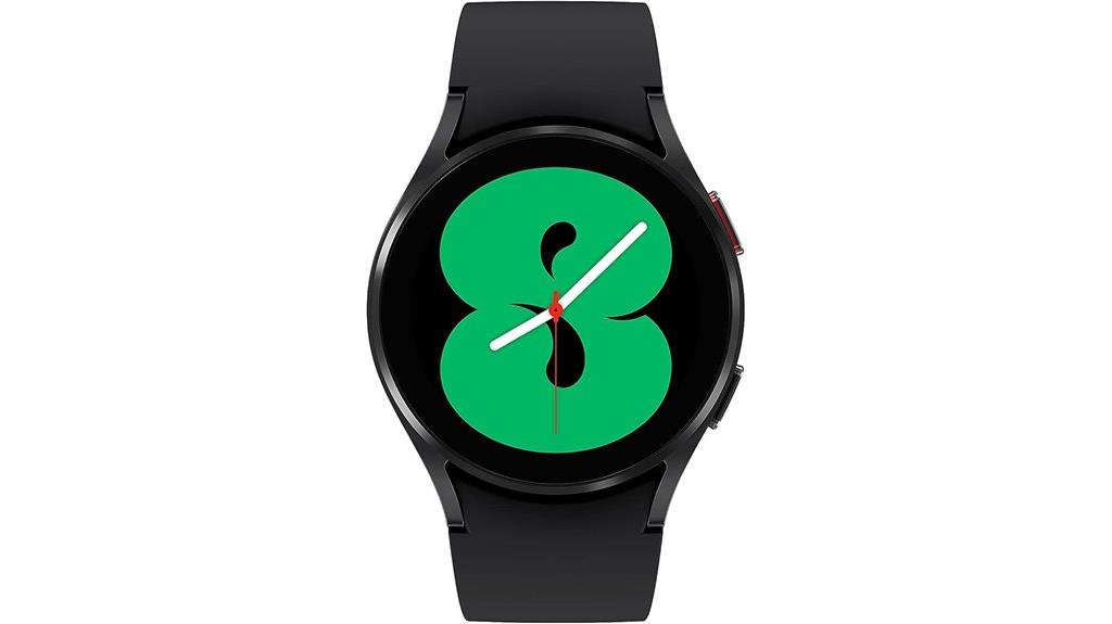renewed black 40mm watch