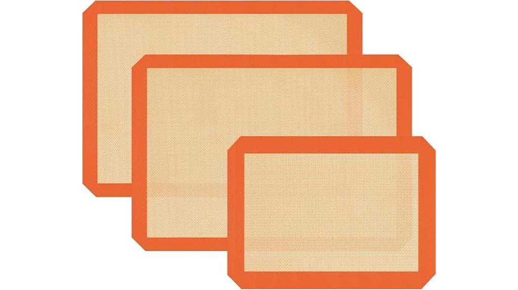 reusable non stick oven mats