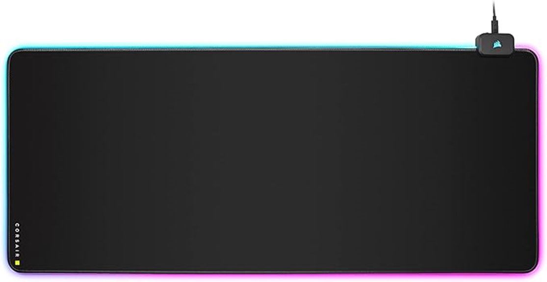rgb extended gaming mouse pad