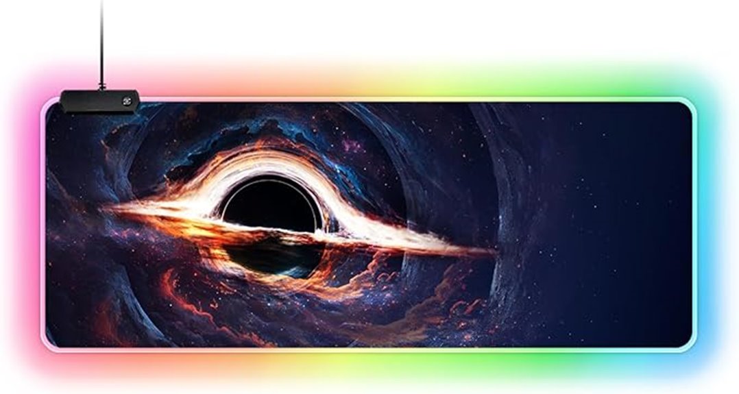 rgb gaming mouse pad