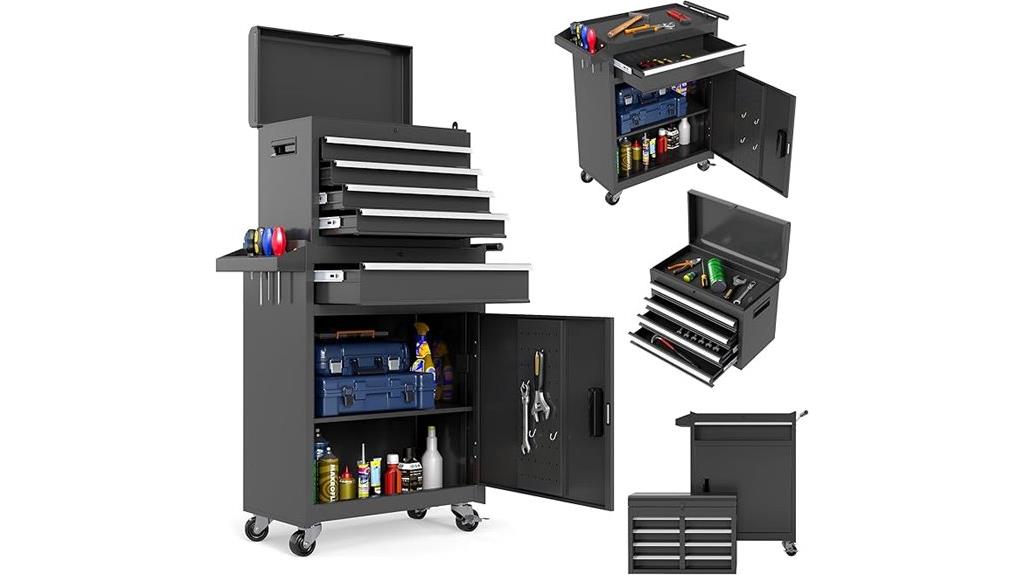 rolling metal tool chest