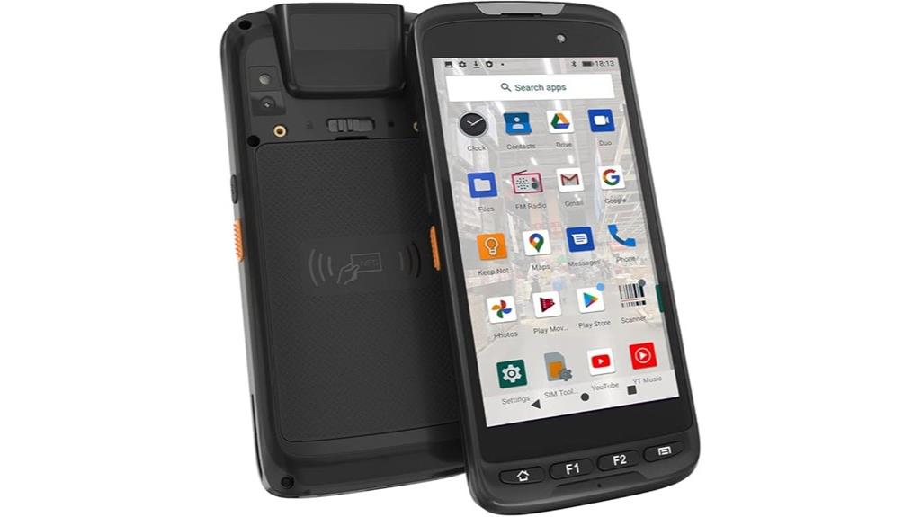 rugged android 11 scanner