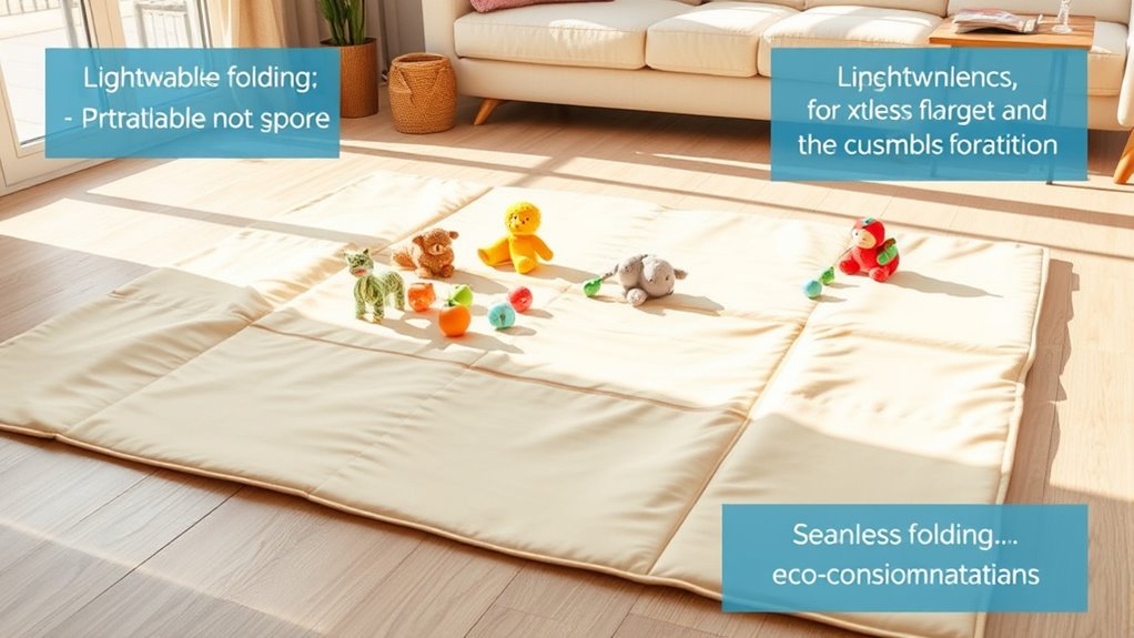 safe portable play mat