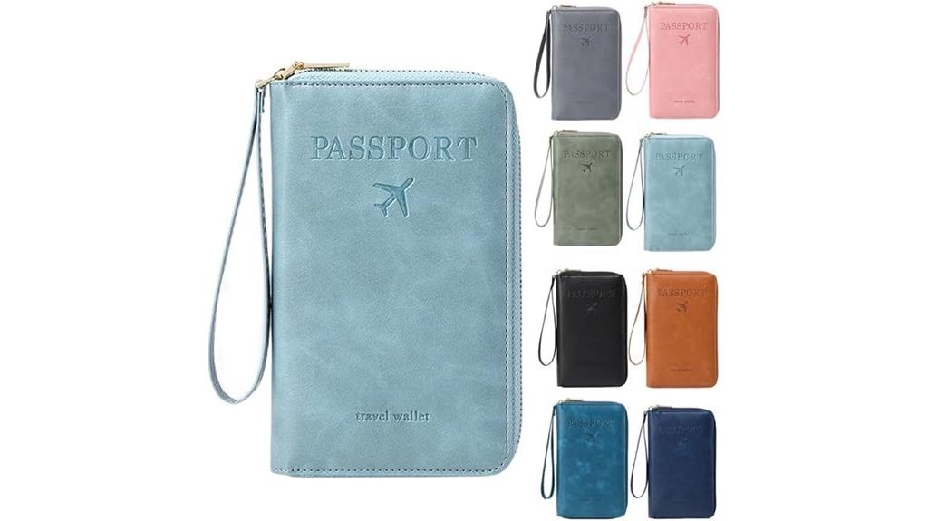 secure rfid travel organizer