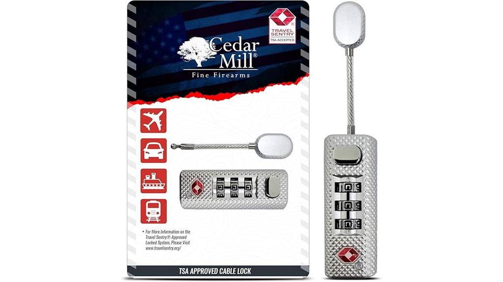 secure tsa approved luggage locks