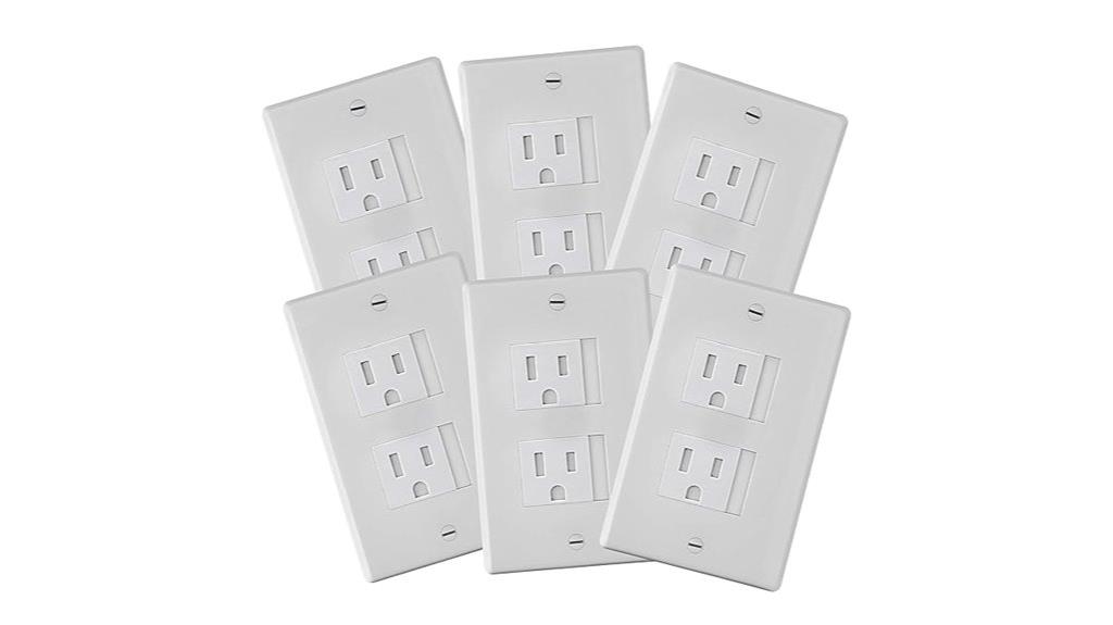 self closing outlet covers
