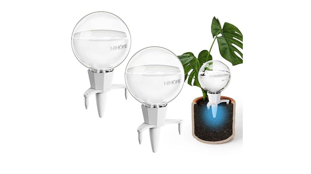self watering plant globes