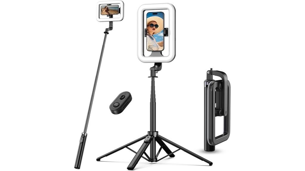 selfie ring light stand