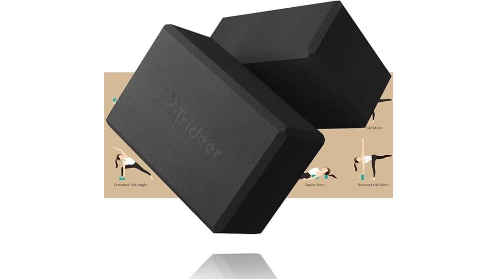 set of two yoga blocks