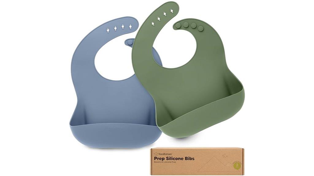 silicone baby bibs pack