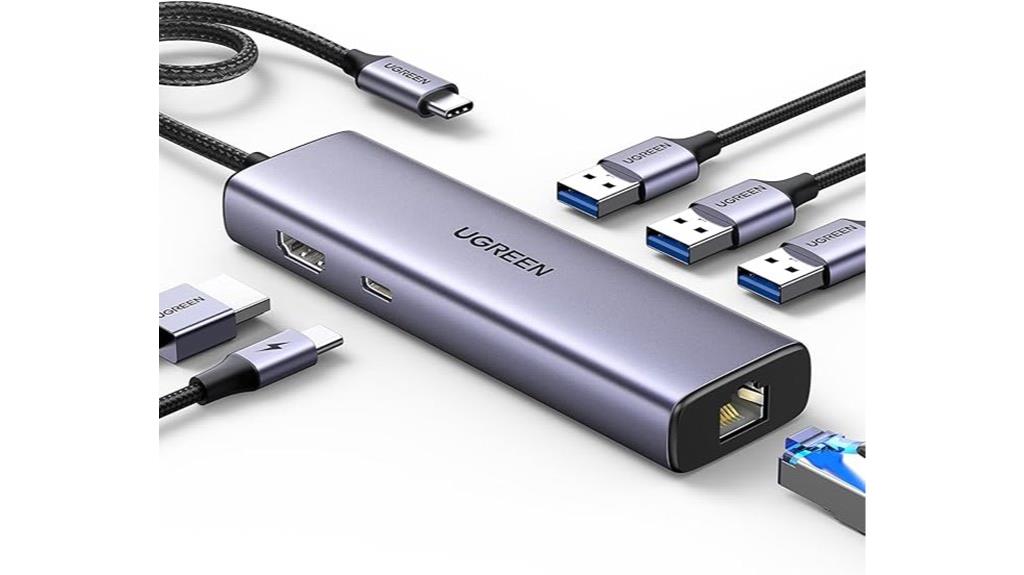 six in one usb c hub